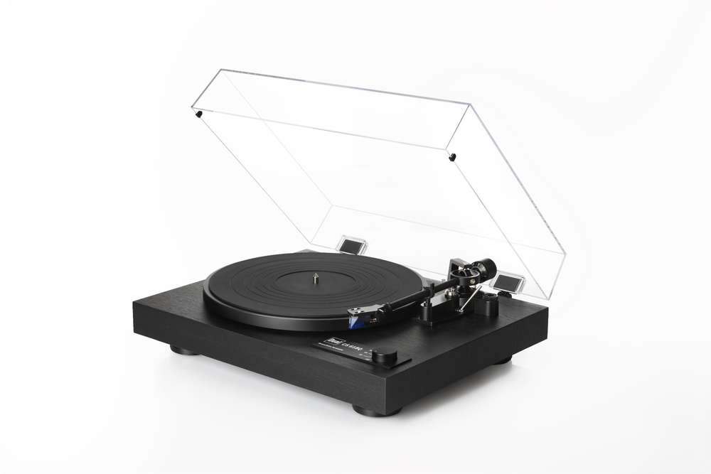 Dual CS 618Q Direct Drive Turntable Twin Gimbal Ortofon 2M Blue Quartz-stabilized