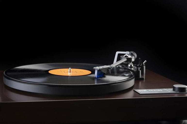 Dual CS 618Q Direct Drive Turntable Twin Gimbal Ortofon 2M Blue Quartz-stabilized