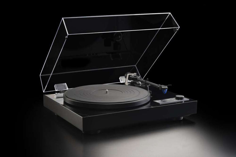 Dual CS 618Q Direct Drive Turntable Twin Gimbal Ortofon 2M Blue Quartz-stabilized