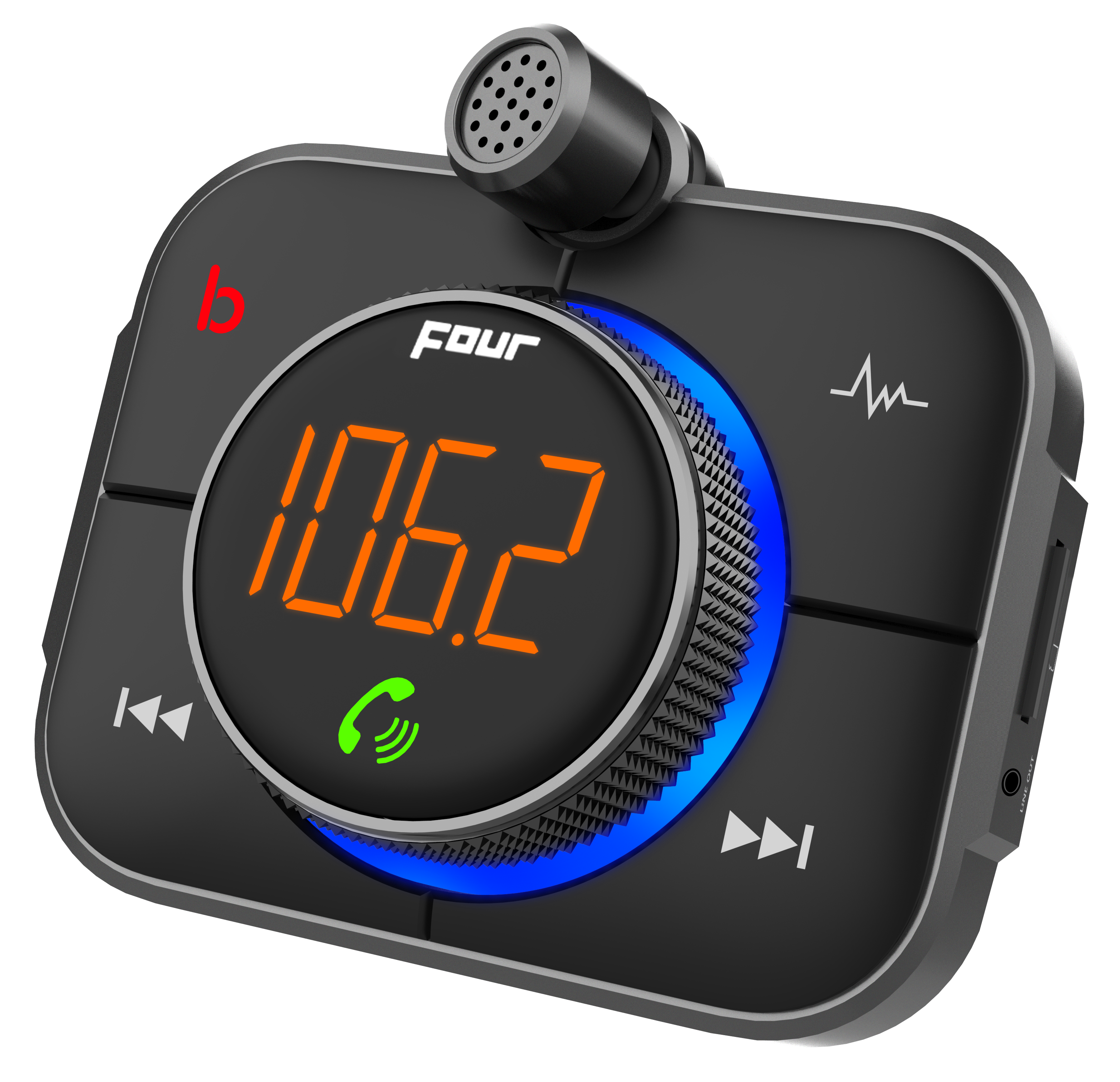 FOUR Mobile 4-FMTBT2.1 FM transmitter