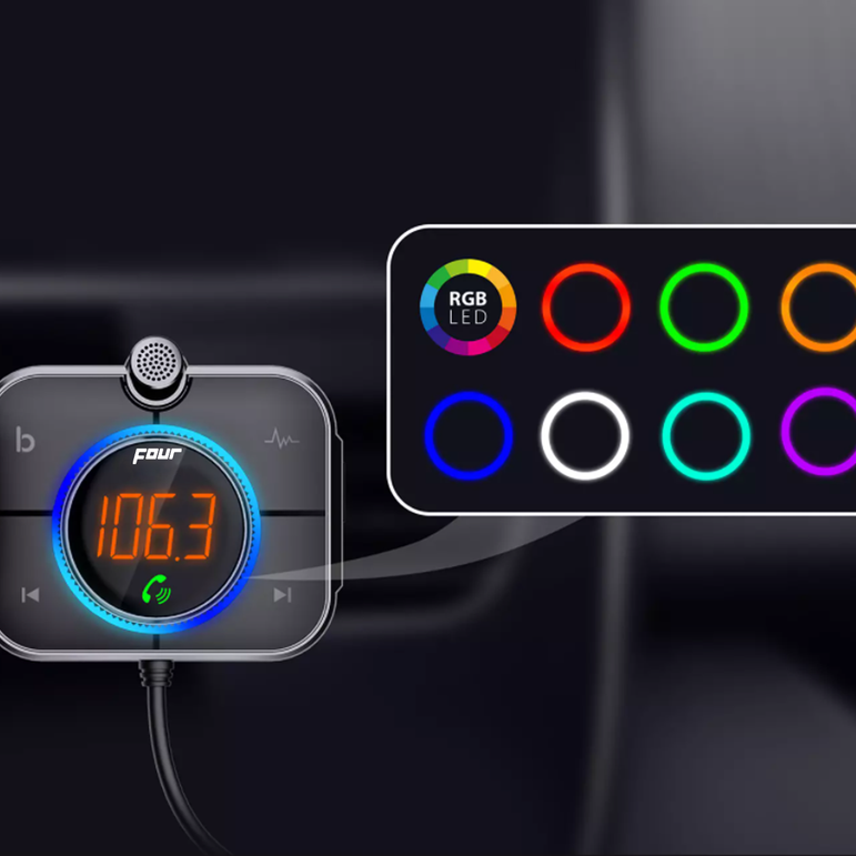 FOUR Mobile 4-FMTBT2.1 FM transmitter