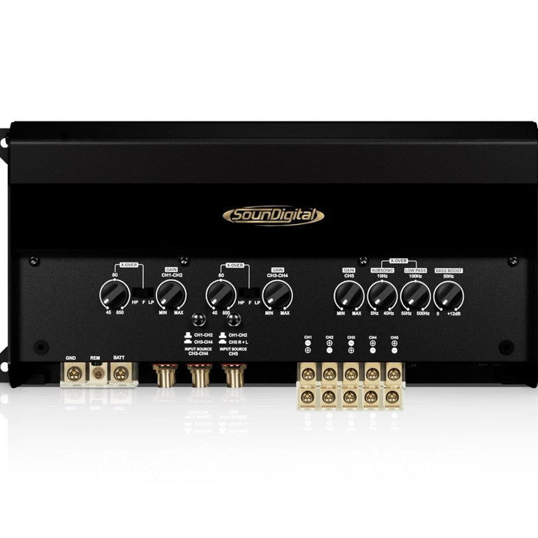 SounDigital GAN 1500.5 Founders Edition – 5-channel amplifier 4 Ω