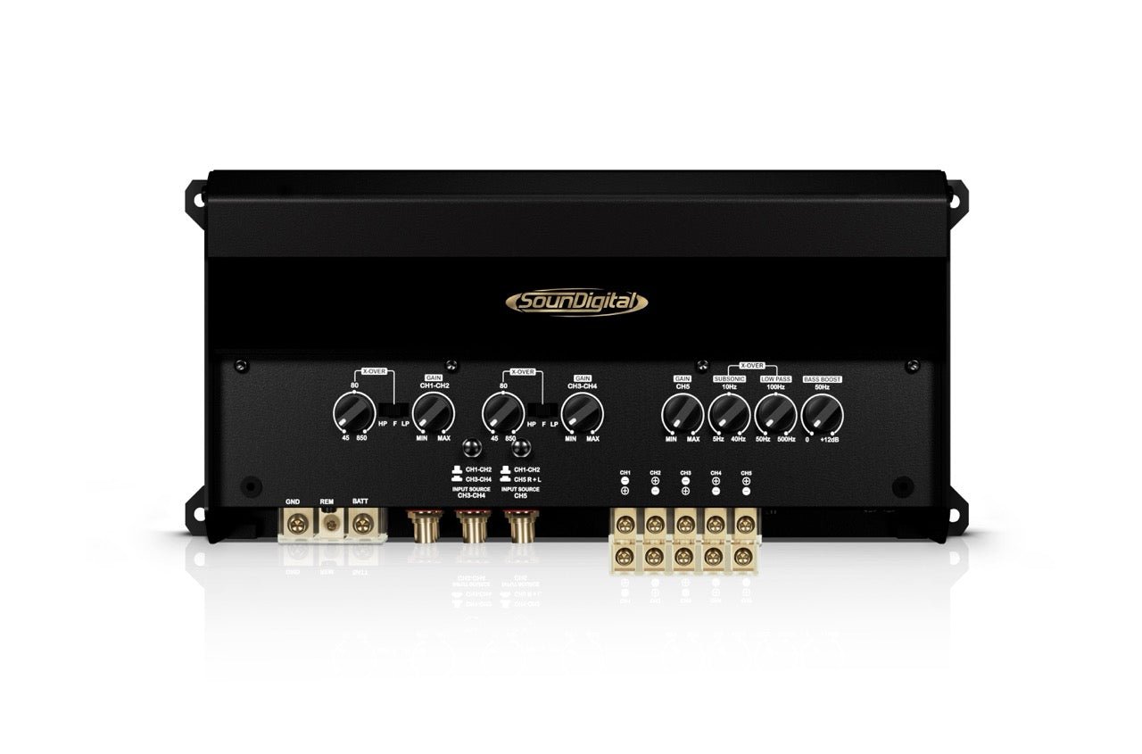 SounDigital GAN 1500.5 Founders Edition – 5-channel amplifier 4 Ω