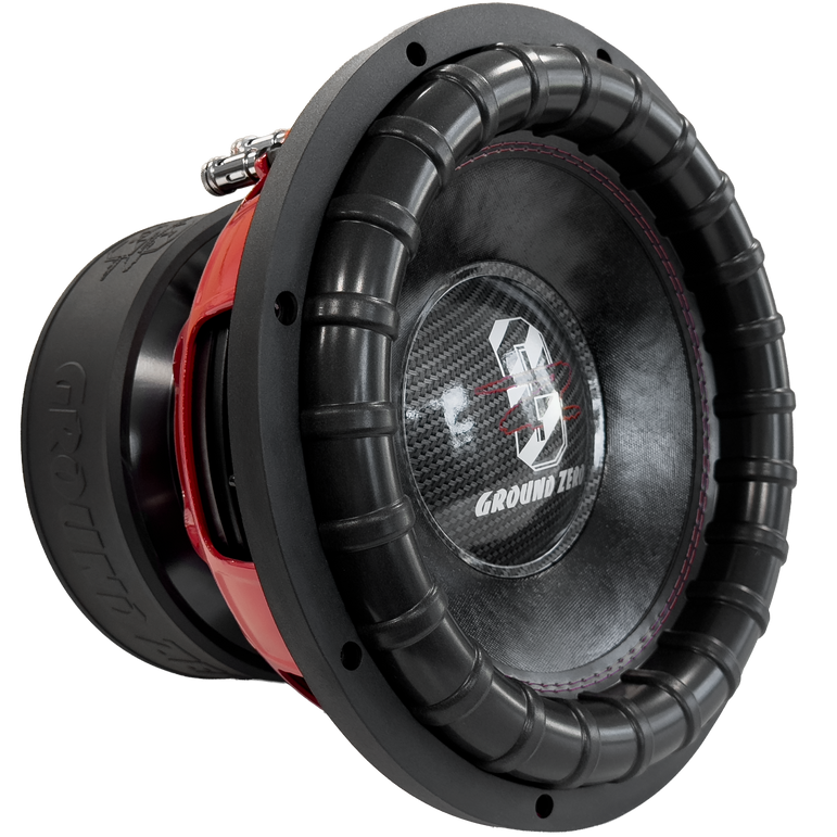 Ground Zero GZAW 12-2.5K-D2 12" 2500W Subwoofer 2x2 Ohm
