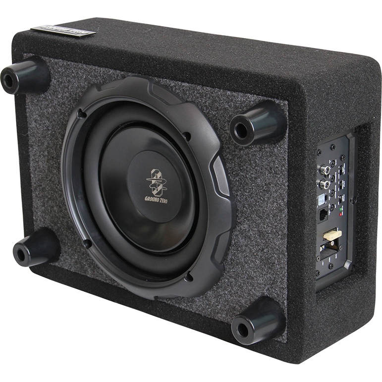 Ground Zero GZCS 20SUB ACT 8" aktiivisubwoofer, 250W