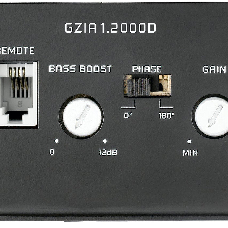 GROUND ZERO BASS KIT GZ 1000