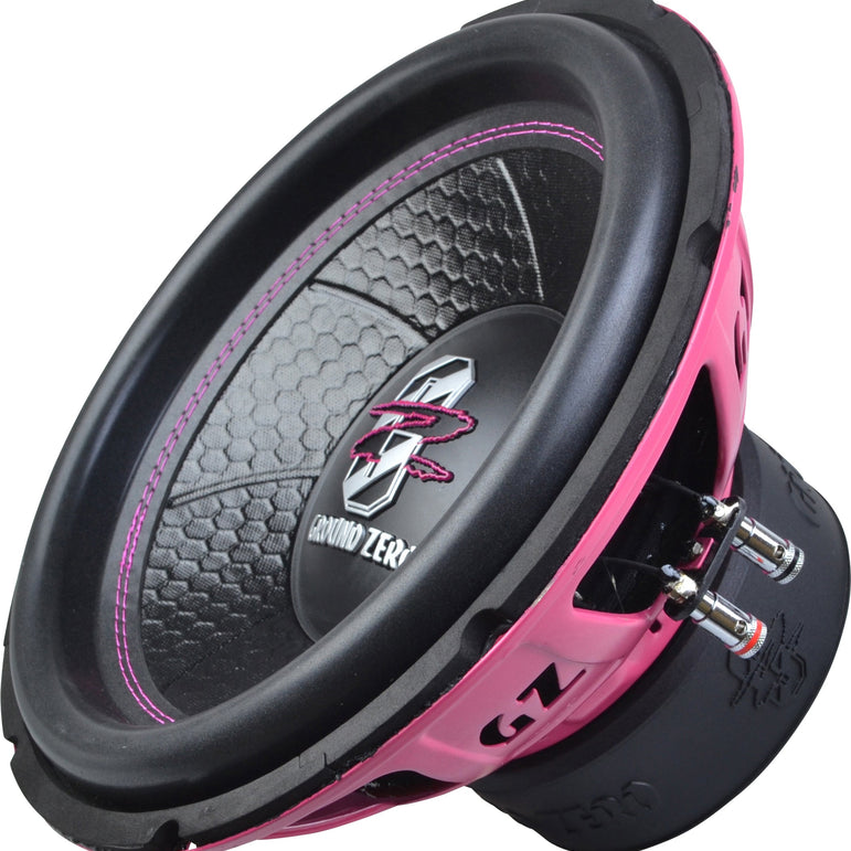 Ground Zero GZIW 12XSPL-D2 PINK