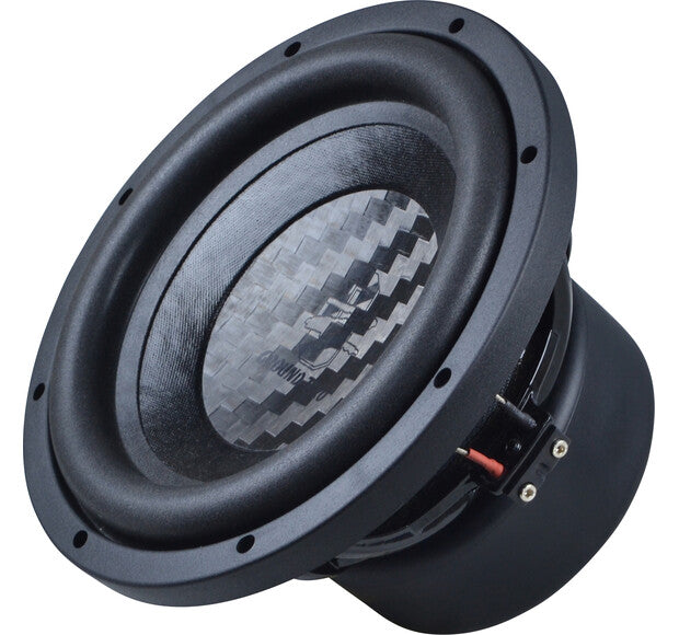Ground Zero GZUW 10CF paperikartiolla hiilikuitu dustcap premium SQ