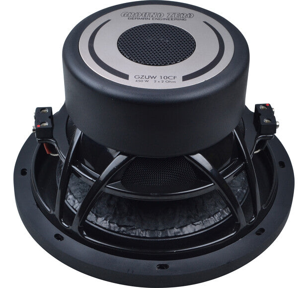 Ground Zero GZUW 10CF carbon dustcap hiilikuitu 50mm kupariäänikela