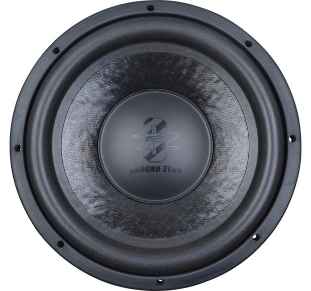 Ground Zero GZUW 12SQ-D2 600W RMS dual voice coil 2x2 ohm subwoofer