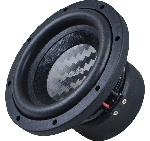 Ground Zero GZUW 8CF 300W RMS dual voice coil 2x2 ohm subwoofer