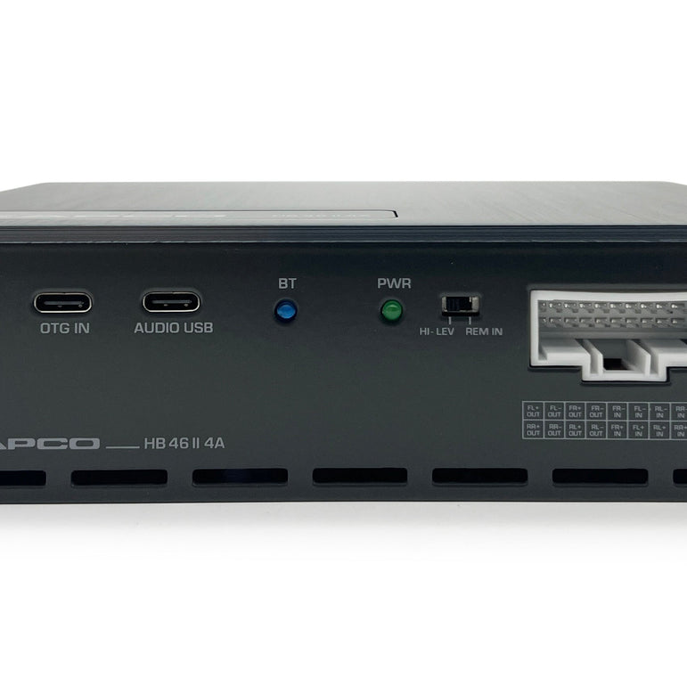 Zapco HB 46 II 4A 6-channel DSP / 4-channel Class AB amplifier