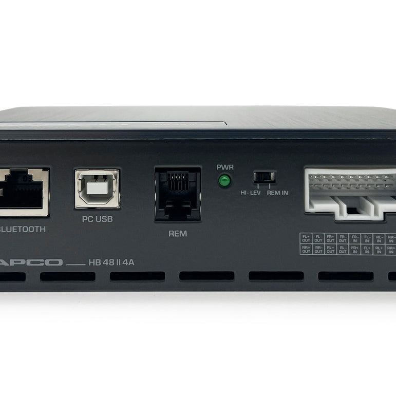 Zapco HB 48 II 4A 8-Channel DSP Amplifier / 4-Channel Class AB Amplifier