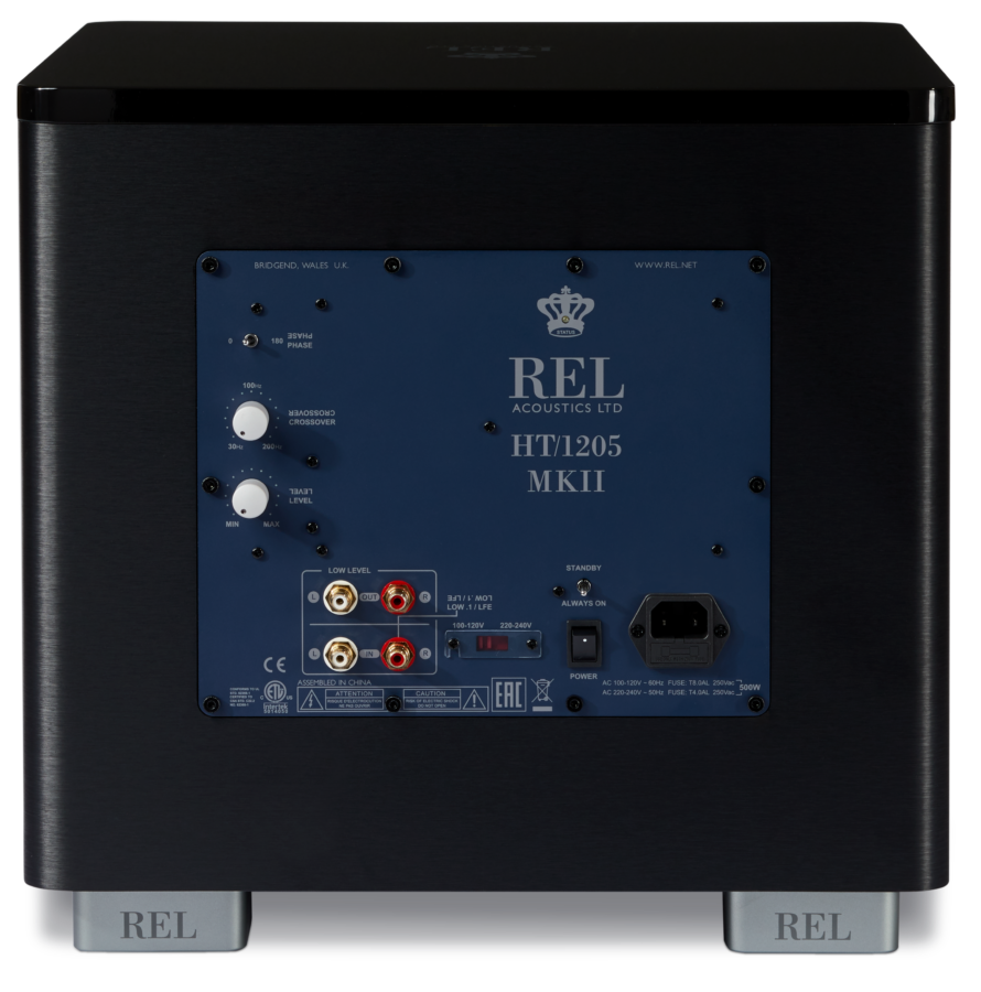 REL HT/1205 MKII aktiivisubwoofer