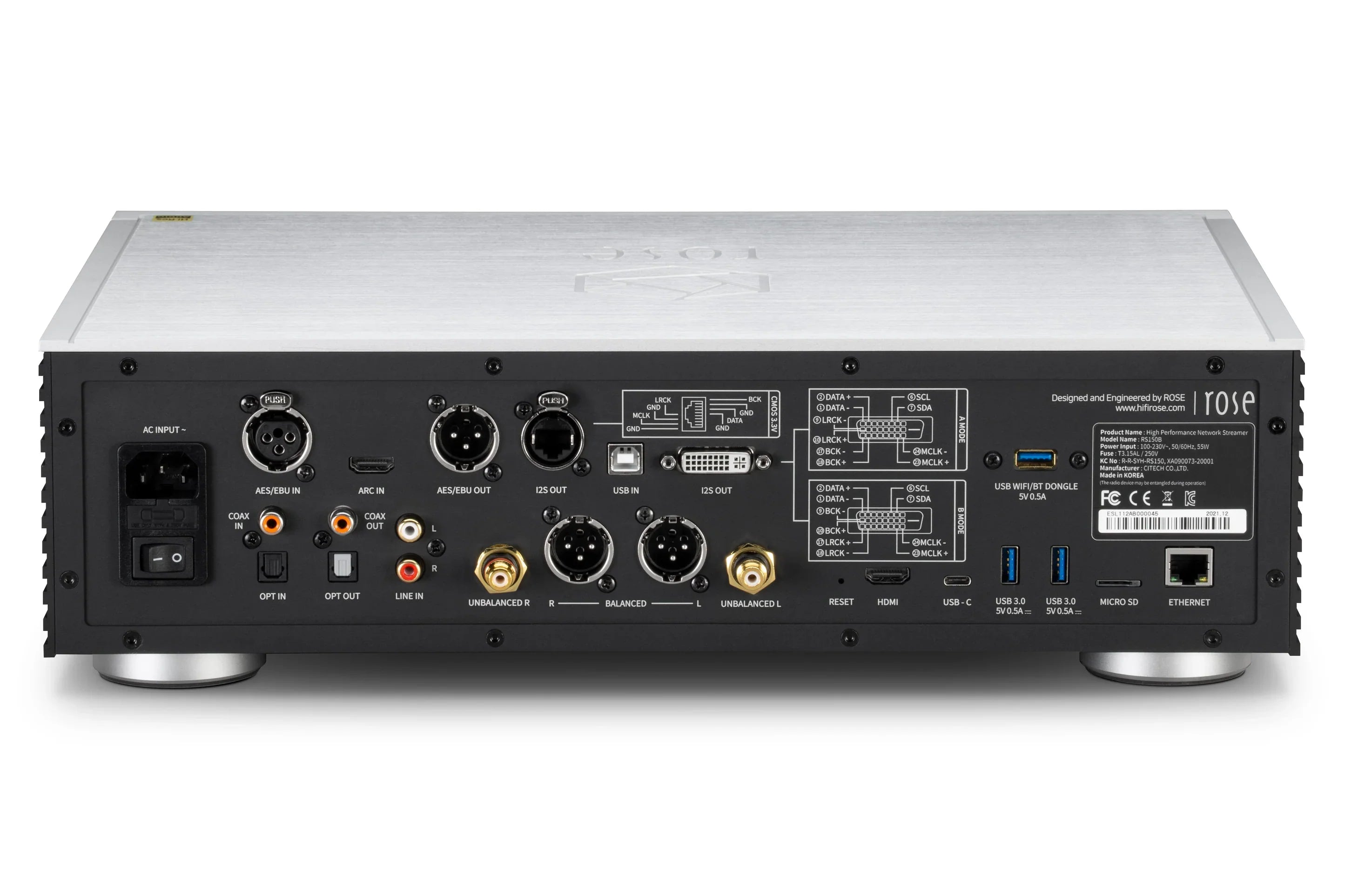 HiFi Rose RS150B Network Streamer