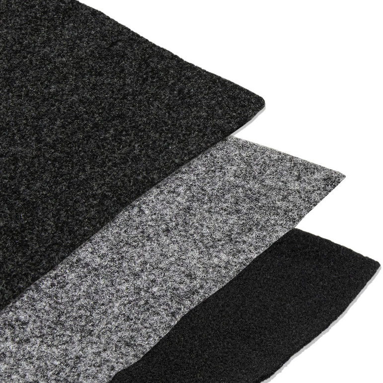 FOUR Connect upholstery felt SILVER 136cm (per meter)