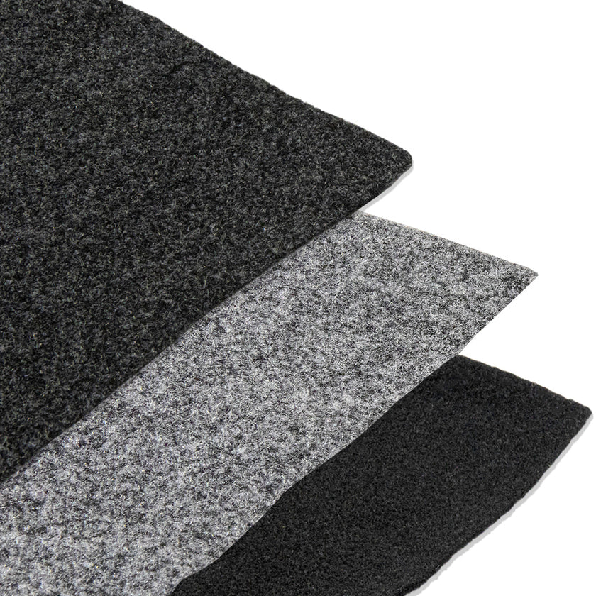 FOUR Connect 4-HPBL SHOP upholstery felt BLACK 1.36mx2.1m