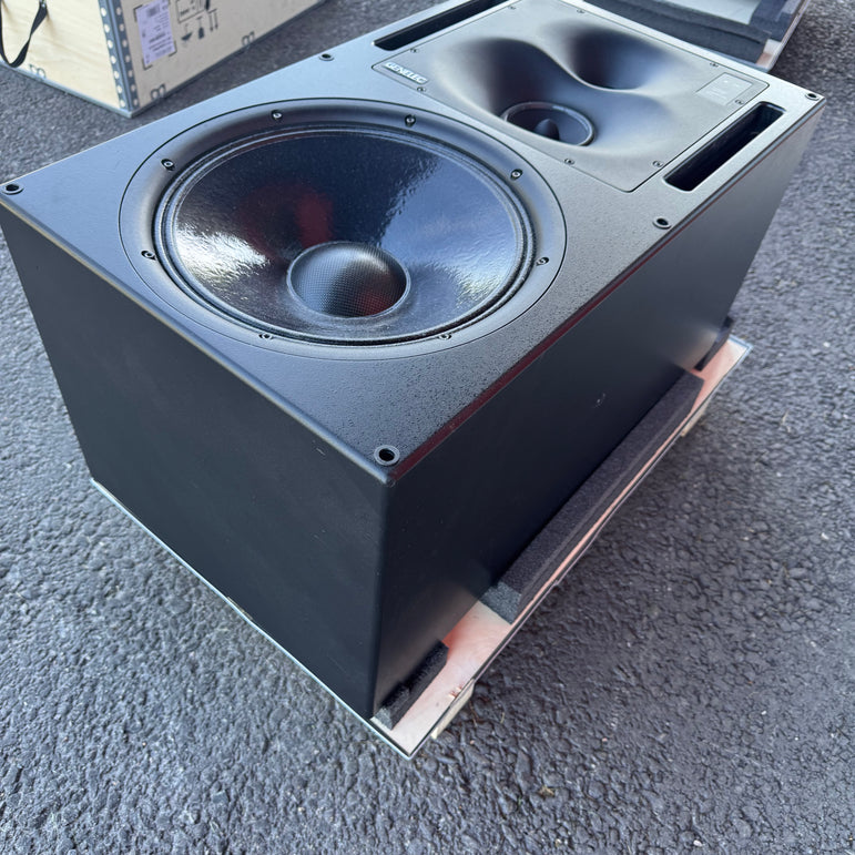Genelec 1238A pair, trade-in unit, factory-inspected, 2-year warranty.