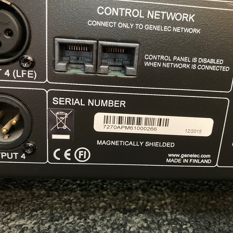 Genelec 7270A, vaihtolaite
