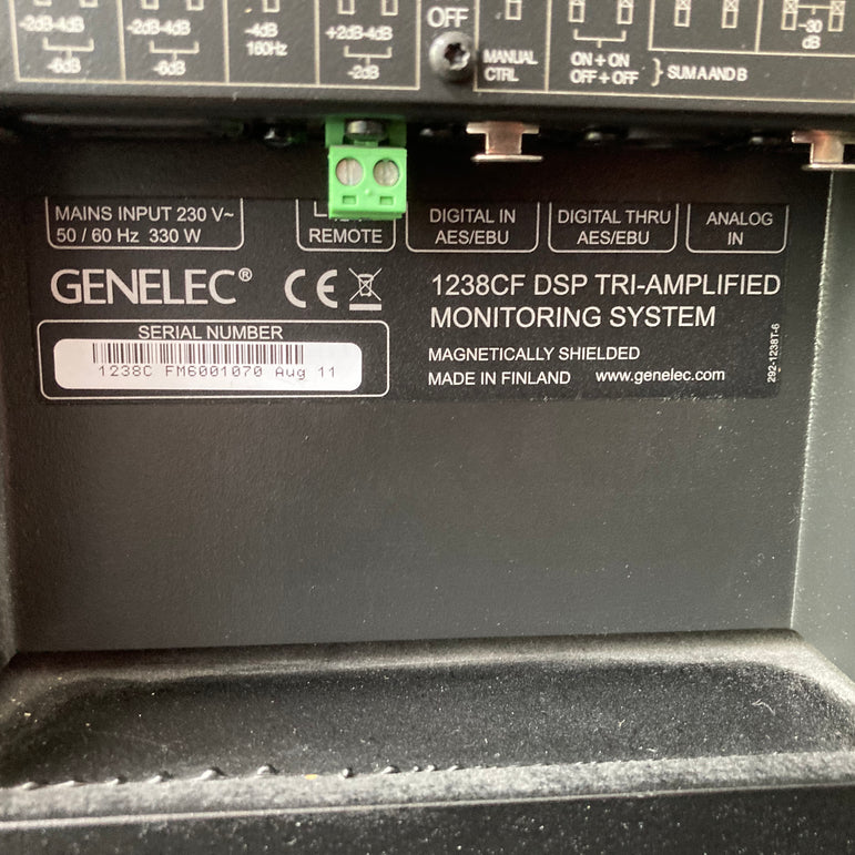 Genelec 1238CF, vaihtopari