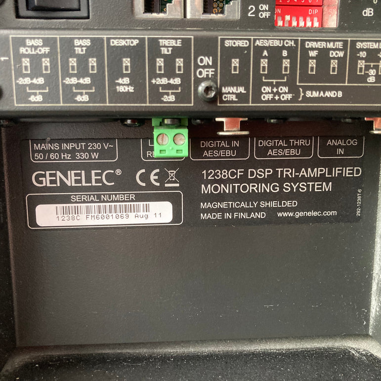 Genelec 1238CF, vaihtopari
