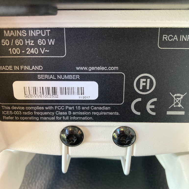 Genelec G Two (G2) – Aktiivikaiutinpari (vaihtolaite)