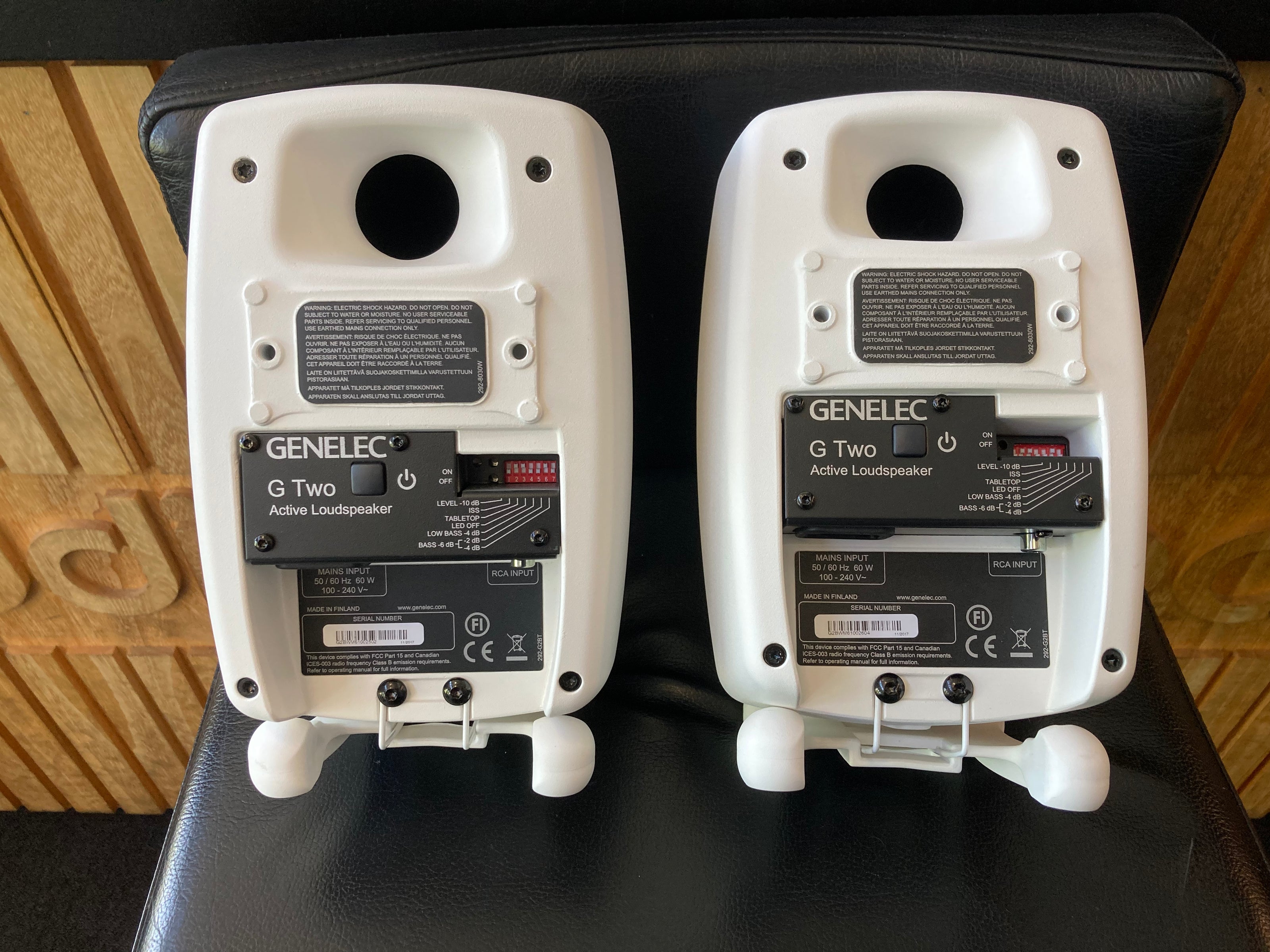 Genelec G Two (G2) – Aktiivikaiutinpari (vaihtolaite)