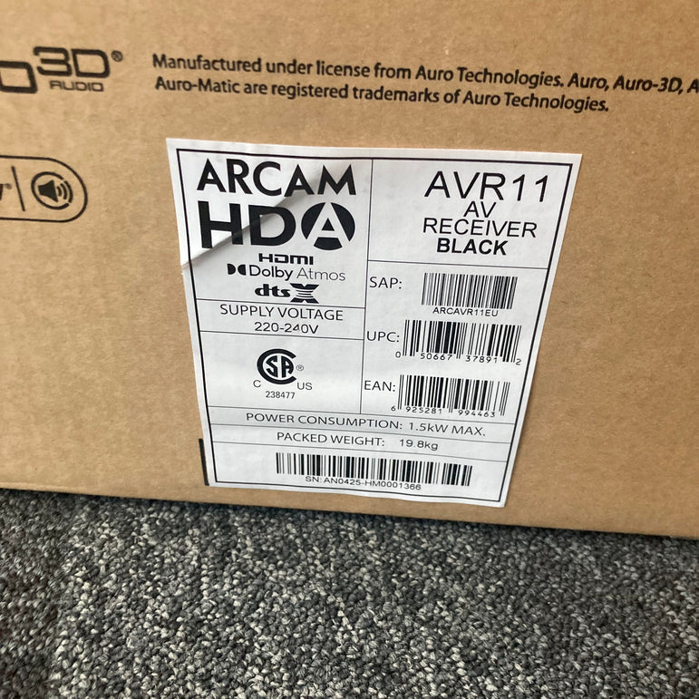 Arcam AVR11 AV Receiver – Consignment Sale