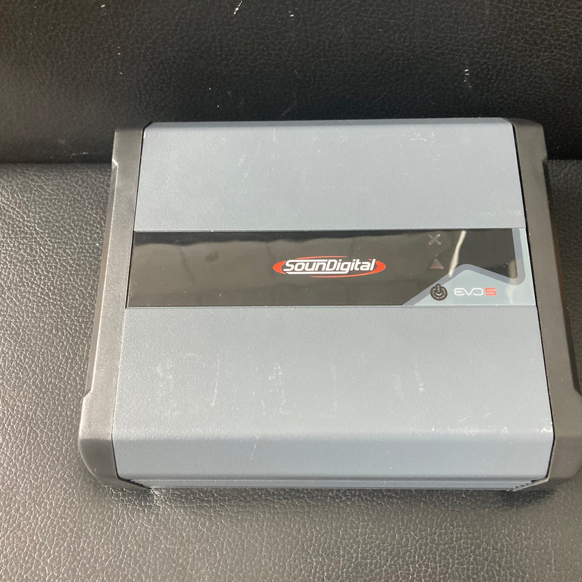 SounDigital 1200.1 EVO 5 – 1-kanavainen autovahvistin 1 Ω (vaihtolaite)