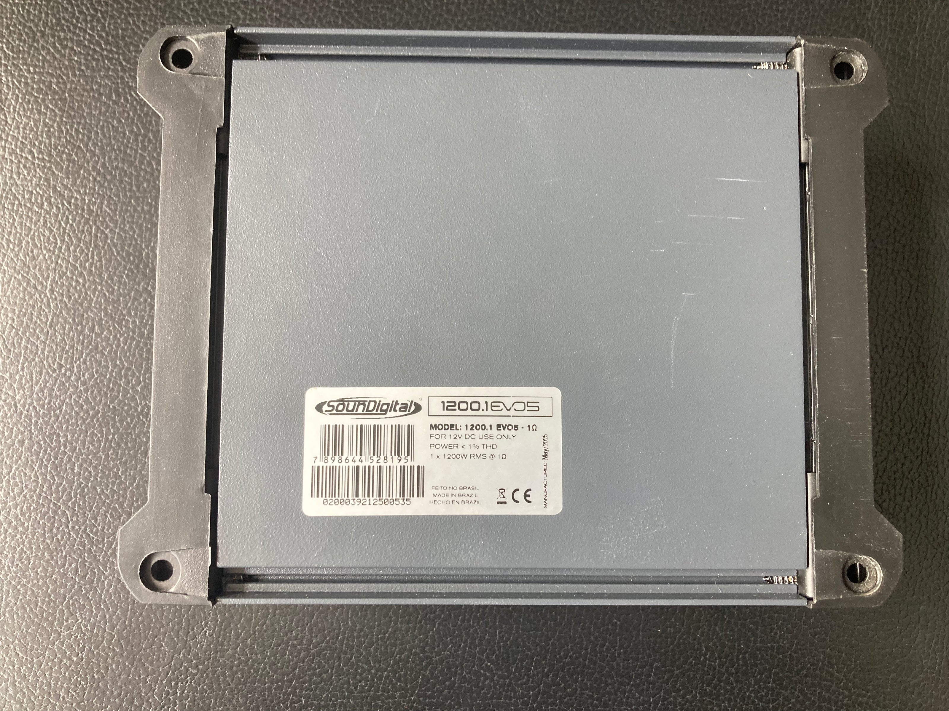 SounDigital 1200.1 EVO 5 – 1-kanavainen autovahvistin 1 Ω (vaihtolaite)