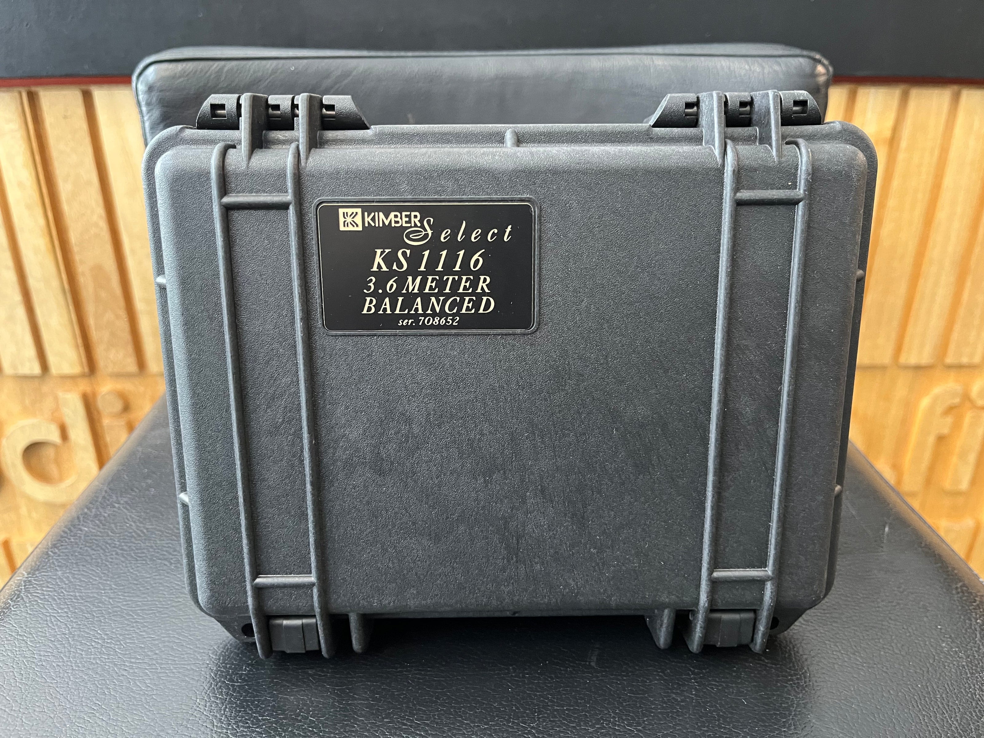 Kimber Kable Select KS1116 3.6m balanced, vaihtolaite