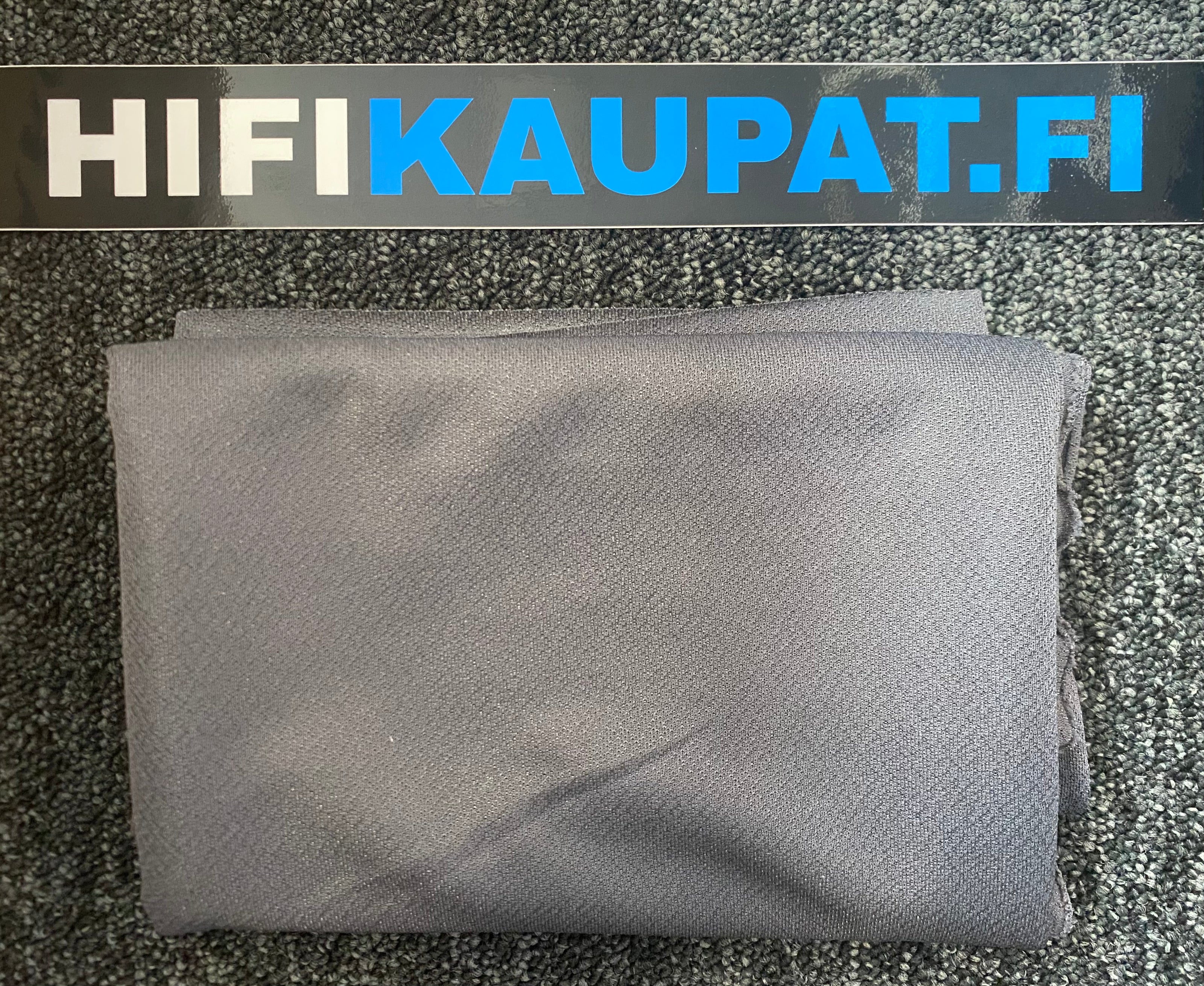 Kaiutinverhoilukangas vaaleanharmaa, 100x150cm