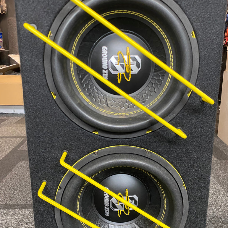 Ground Zero GZIB 3.250SPL koteloidut subwooferit, 3x10