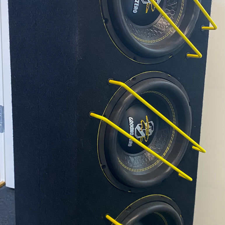 Ground Zero GZIB 3.250SPL koteloidut subwooferit, 3x10