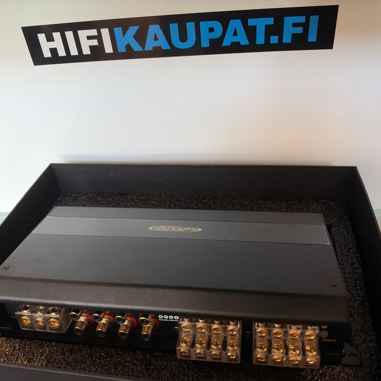 SounDigital GAN 2000.8 Founders Edition – 8-kanavainen vahvistin 4 Ω ,vaihtolaite