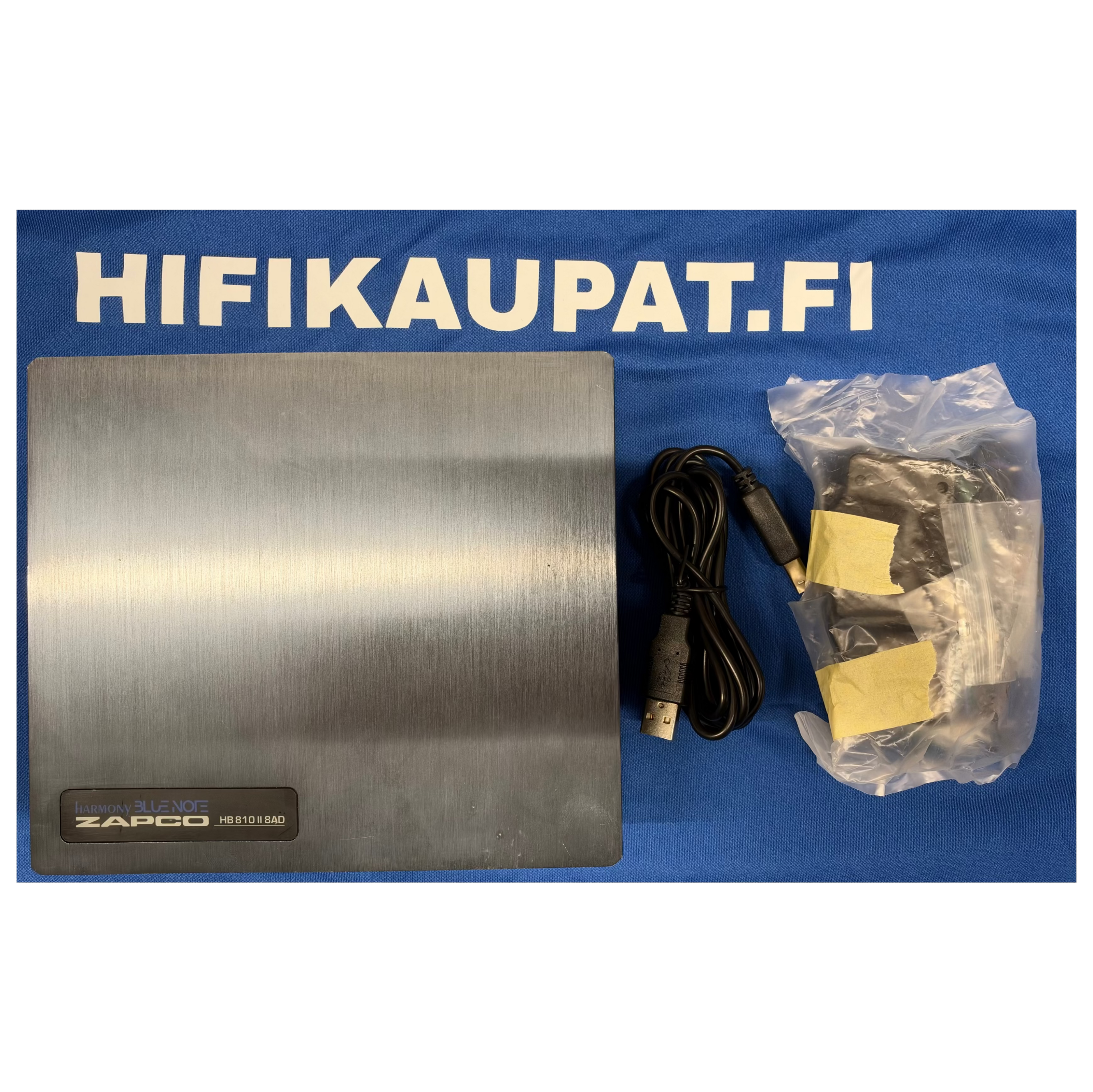 Zapco HB 810 II 8AD 10-kanavainen DSP-vahvistin /8-kanavainen vahvistin (demolaite)