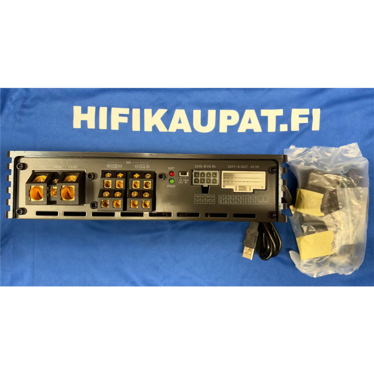 Zapco HB 810 II 8AD 10-kanavainen DSP-vahvistin /8-kanavainen vahvistin (demolaite)