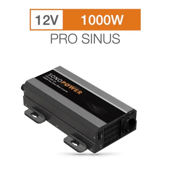 SonoPower IPPS1000-12 1000W Pure Sine Wave Inverter 12V
