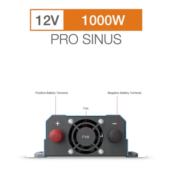 SonoPower IPPS1000-12 1000W Pure Sine Wave Inverter 12V