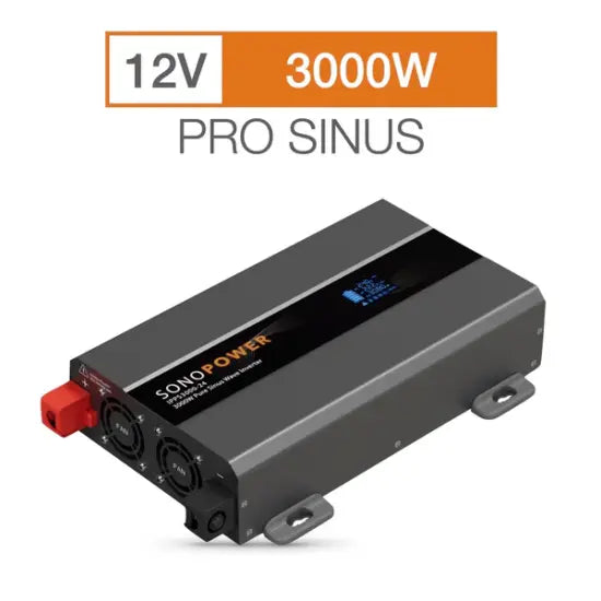 SonoPower IPPS3000-12 – 3000W Pure Sine Wave Inverter 12V
