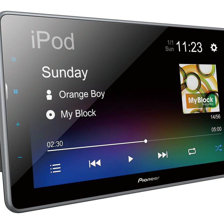 Pioneer DMH-AF555BT with mounting bracket