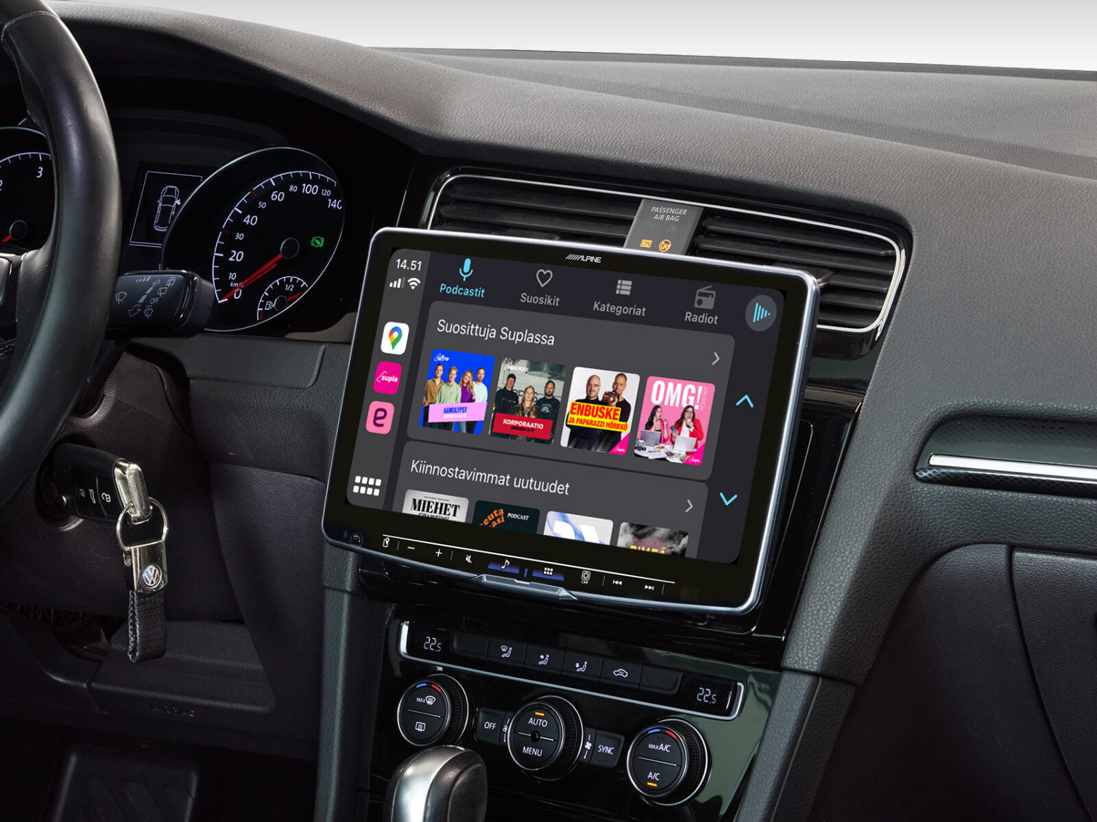 Alpine iLX-F905D-G7 musiikki