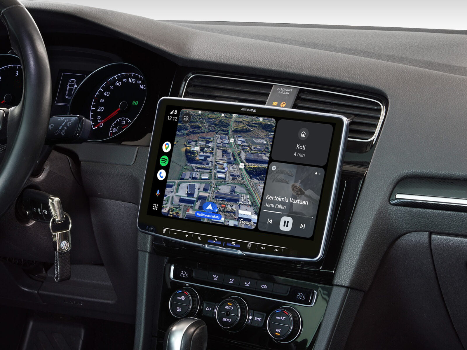 Alpine iLX-F905D-G7 kartta