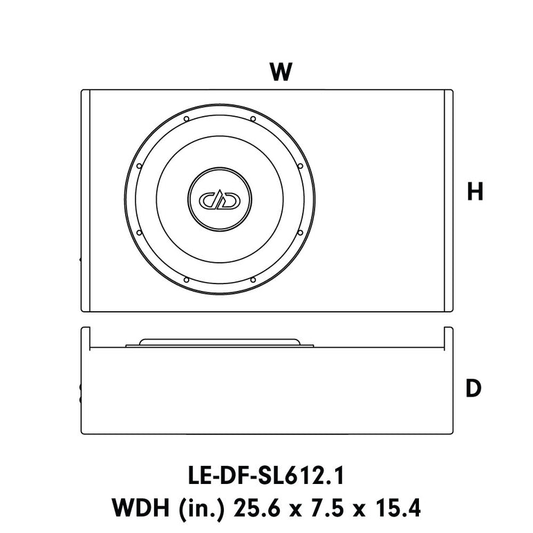 DD Audio LE-DF-SL612.1-D2 4