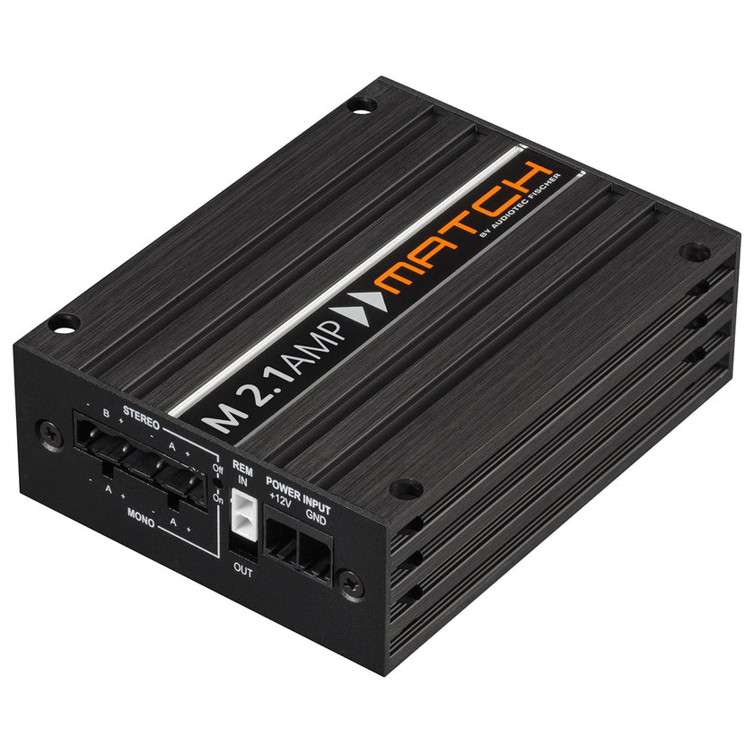MATCH M 2.1AMP – 2-channel/mono amplifier