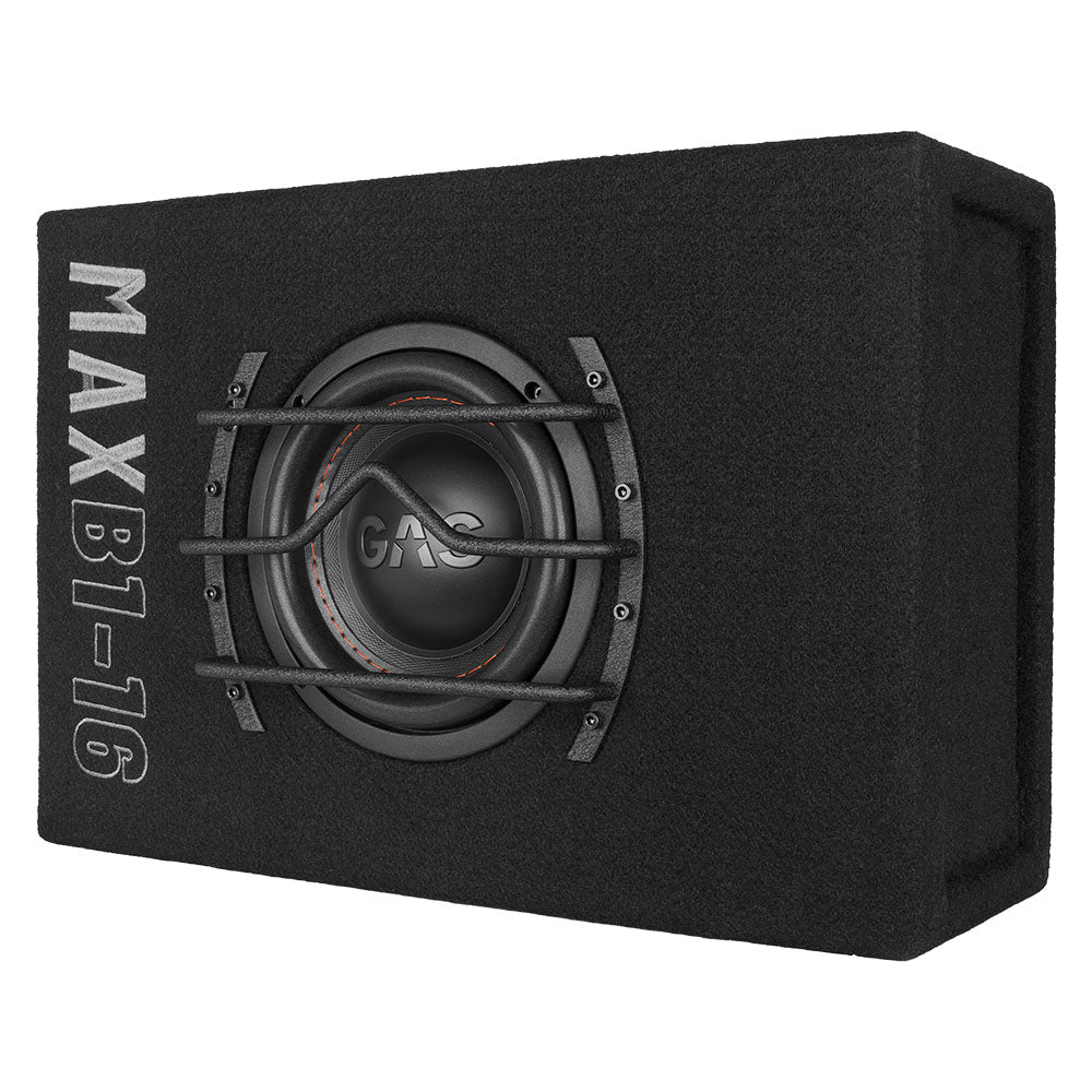 GAS MAX B1-16 kompakti subwooferikotelo 6.5 tuumaa 400W RMS refleksi
