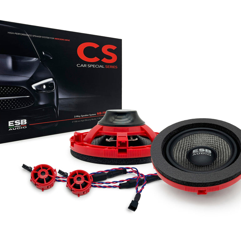ESB Audio MB Front 100 etukaiutinjärjestelmä Mercedes-Benz C-sarja 2021 pari