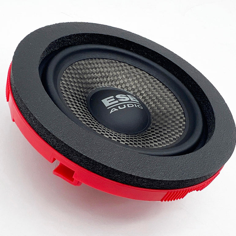 ESB Audio MB Front 100 hiili woofer tweeter jakosuodin adapterit