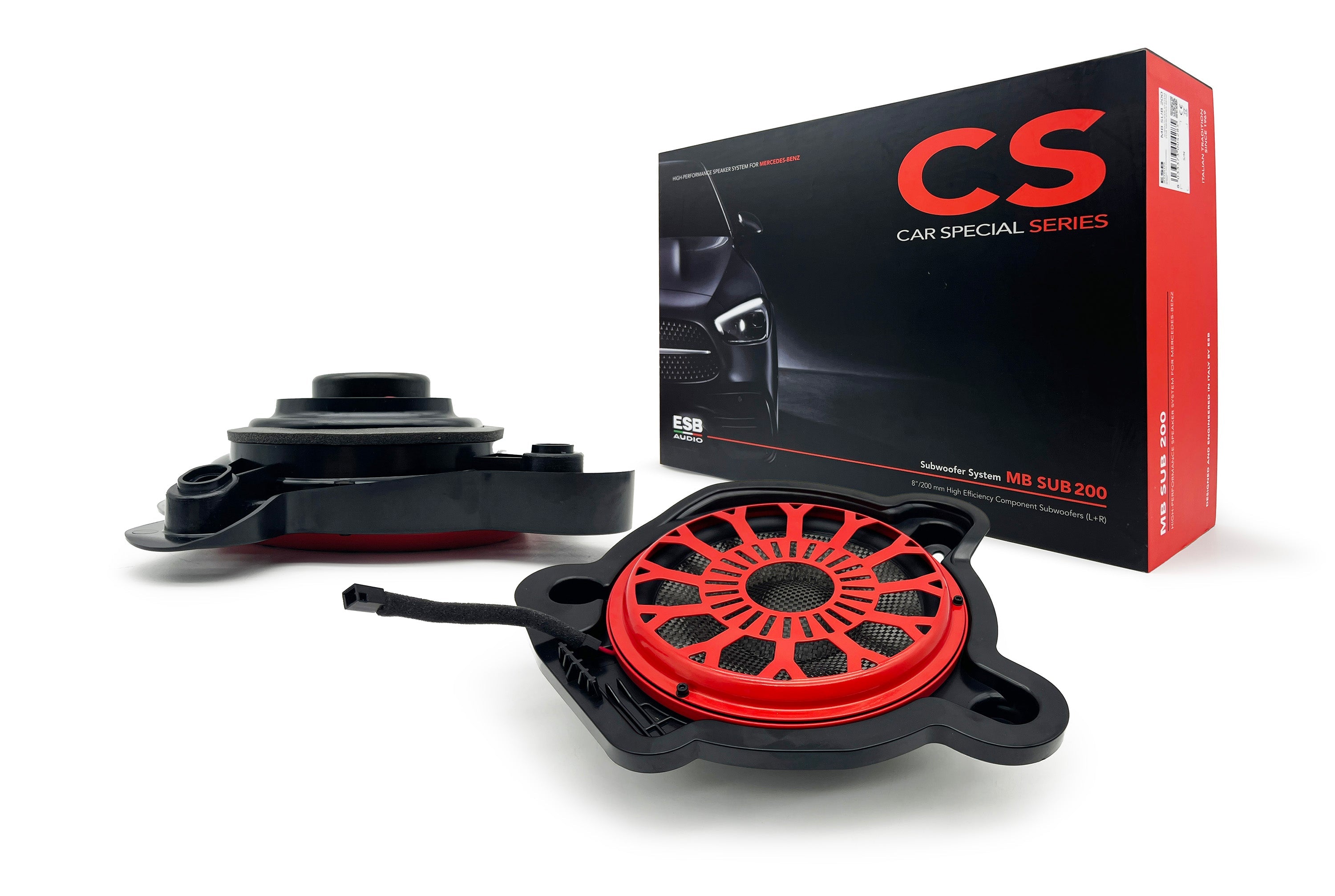 ESB Audio MB Sub 200-L vasen subwoofer Mercedes-Benz C-sarja 2021