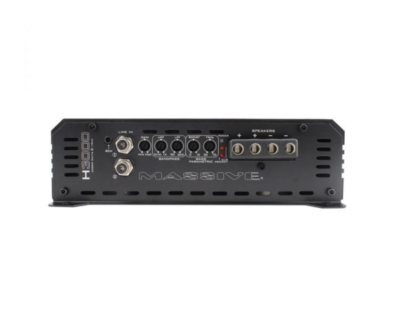 Massive Audio Hippo H3000 Monovahvistin 3000W RMS 1 Ohm Class D